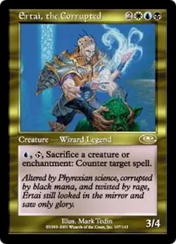 MRM ENGLISH Planeshift - Ertai, the Corrupted [EX/NM] MTG magic PLS - Image 1