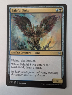 Baleful Strix - Archenemy: Nicol Bolas (AC2) NM Near Mint MTG Ships Fast! - Image 1