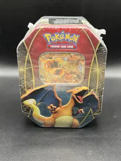Pokemon: 2014 EX Power Trio Tin [Charizard Factory Sealed] - Image 1
