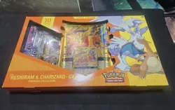 Pokemon Reshiram & Charizard GX SM247 Premium Collection Box - Factory SEALED 🔥 - Image 1