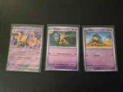 Abra Kadabra Alakazam EX 151 Black Star Promo SVP050 Pokemon LP - Image 1