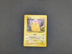 Pokemon TCG Pikachu Base Set 58/102 Regular Unlimited Common - NM - Image 1