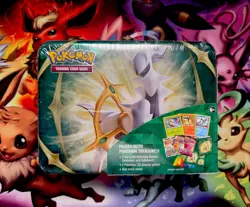 Pokemon 2022 Spring ARCEUS COLLECTORS CHEST LUNCH BOX SEALED IN HAND! - Image 1