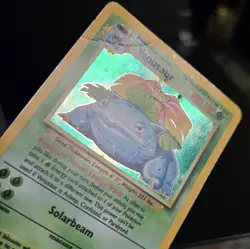 Pokemon TCG - VENUSAUR #15 - HOLO - RARE - UNLIMITED - BASE SET 1999 - WOTC - HP - Image 2