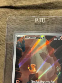 Pokemon TCG SV: Scarlet & Violet 151 #168/165 Charmander NM - Image 2