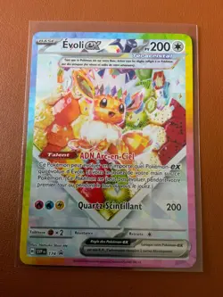 Carte Pokemon Evoli ex SVP 174 Promo EV8.5 Evolutions Prismatiques FR Neuf NM - Image 1