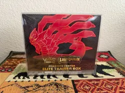 Pokemon TCG Sword & Shield Lost Origin Pokemon Center Elite Trainer Box - 85135 820650851353 - Image 1