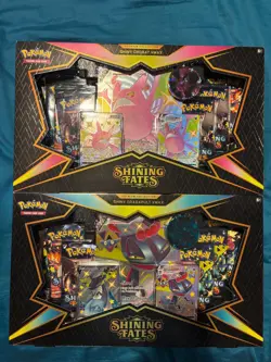 Pokemon Shining Fates Premium Collection Crobat & Dragapult Boxes (2) - SEALED - Image 1