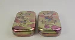 Pokemon TCG SV 151 Mini Tin x2 -Dragonite Vileplume & Kadabra Hitmonlee New - Image 3
