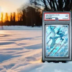 2025 POKEMON JTG EN-JOURNEY TOGETHER ILLUSTRATION RARE #161 ARTICUNO PSA 9 - Image 1