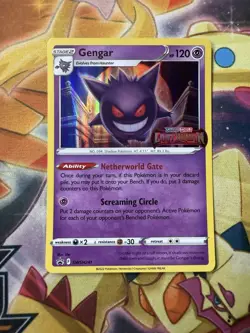 Gengar SWSH241 Black Star Promo Stamped Pokemon Lost Origin Sword & Shield - NM - Image 1