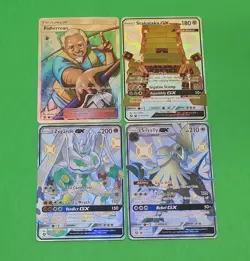 Mint Pokemon Hidden Fates Shiny Vault GX Lot 4 Zygarde Silvally Fisherman Stakat - Image 3