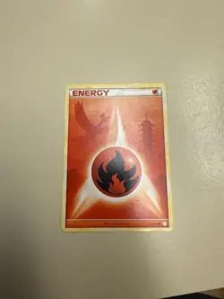 Pokemon Fire Energy 116/123 HGSS LP Offers Accepted - Image 1