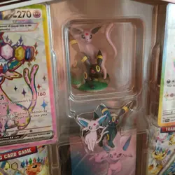 NEW Lot of (2) Pokemon TCG Prismatic Evolutions Premium Figure Collection SEALED - Image 3
