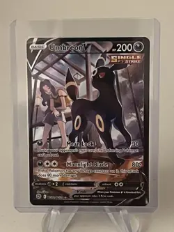 Pokemon TCG Umbreon v TG22/TG30 Brilliant Stars Trainer Gallery Near Mint - Image 1
