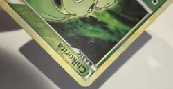 2011 Pokemon Chikorita #53/95 Call of Legends Reverse Holo LP (See Desc) - Image 4