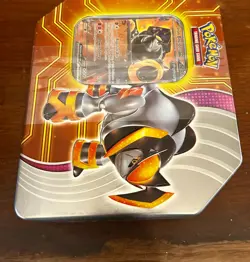 Pokemon TCG Paldea Partners Tin - Iron Boulder Ex - Image 1