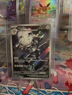 2025 Pokemon Mega Evolution Steelix Illustration Rare #150/132 - Image 1