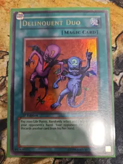 Delinquent Duo MRL-039 1st Ed LP Ultra Rare - Image 1