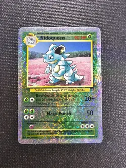 Nidoqueen 32/110 Legendary Collection 2002 Reverse Holo Pokemon Card TCG - Image 1