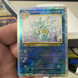 Seadra 63/110 Legendary Collection 2002 Reverse Holo Pokemon Card TCG - Image 2