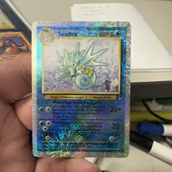 Seadra 63/110 Legendary Collection 2002 Reverse Holo Pokemon Card TCG - Image 4