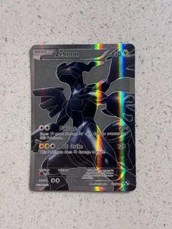 Zekrom 114/114 Black & White Base Full Art Holo Rare Pokemon Card 2011 NM - Image 1