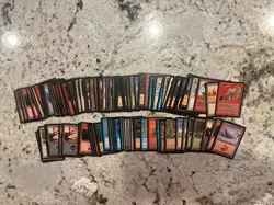 Mtg Portal Lot x100 Magic The Gathering Portal 1 And 2 Card Lot Played - Image 1