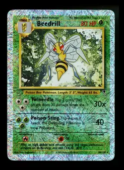 #2 Beedrill 20/110 Legendary Collection 2002 Reverse Holo Pokemon Card TCG - Image 1