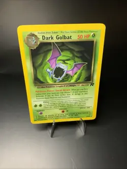 Dark Golbat 24/82 Non Holo Team Rocket Unlimited NM-LP Vintage Pokemon Card - Image 3
