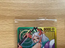 ONE PIECE Card Jewelry Bonney & Yamato L Gold Text Promo Lecafig WEEKLY Jump JP - Image 2