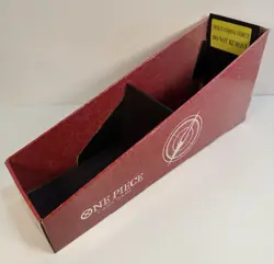 One Piece CCG Card Game Promotional Vendor Display Box Only Merchandising Trade - Image 1