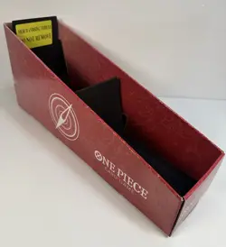 One Piece CCG Card Game Promotional Vendor Display Box Only Merchandising Trade - Image 2