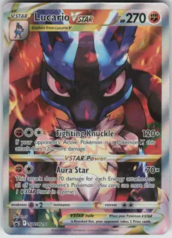 Pokemon Lucario VSTAR - Promo SWSH: Sword & Shield Promo Cards SWSH291 NM - Image 1