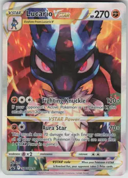 Pokemon Lucario VSTAR - Promo SWSH: Sword & Shield Promo Cards SWSH291 NM - Image 1