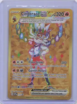 SV: Scarlet & Violet Promo Cards #163 Cinderace ex - Image 1