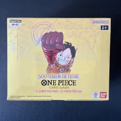 One Piece Trading Card Game: OP-07 500 Years in the Future Booster Box (dinged) - Image 1