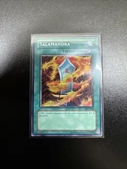 Yu-Gi-Oh! Salamandra DDS-006 Prismatic Secret Rare Card NM - Image 1