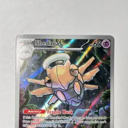 Shedinja Illustration Rare Holo ME01 Mega Evolution 144/132 NM Pokemon Card TCG - Image 2