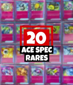 LOT OF 20 - ACE SPEC RARE Cards Pokemon TCG - NO DUPLICATES - NM - Image 1
