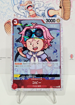 Koby (Pirate Flag Foil) P-014 P ONE PIECE Card The Best PRB-01 Japanese NM - Image 1