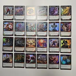 42 Common World of Warcraft wow tcg Foil Caverns Treasure cards Set - Image 1