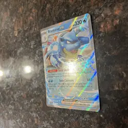 Blastoise ex 030/142 Holo Stellar Crown Double Rare Pokemon Trading Card | NM - Image 2