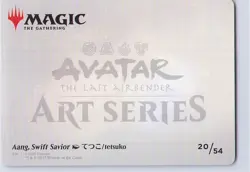 Aang, Swift Savior Art Card S Art Series: Avatar: The Last Airbender 20 NM Norma - Image 2