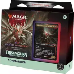 MTG Duskmourn Endless Punishment NEW/SEALED Commander Deck - Magic The Gathering - Image 1