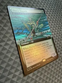 MTG Fierce Empath #0767 Foil Extended Art Rare Secret Lair Drop Series (SLD) - Image 2