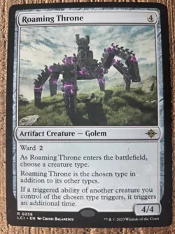 Roaming Throne The Lost Caverns of Ixalan Regular - Image 1