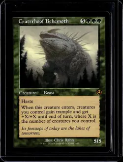 Craterhoof Behemoth (Retro Frame) - 480 - INR - NM - MTG Magic the Gathering - Image 1