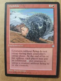 Mudslide (204) Ice Age MTG Magic The Gathering 1995 - Image 1