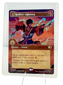 Redirect Lightning (Showcase) Avatar: The Last Airbender Foil - Image 1